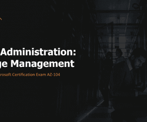 [INE] Azure Administration: Storage Management