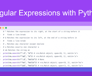 [INE] Regular Expressions With Python