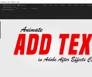 [SkillShare] Video Editing For Content Creators: Animate & Add Text To Videos In Adobe After Effects CC